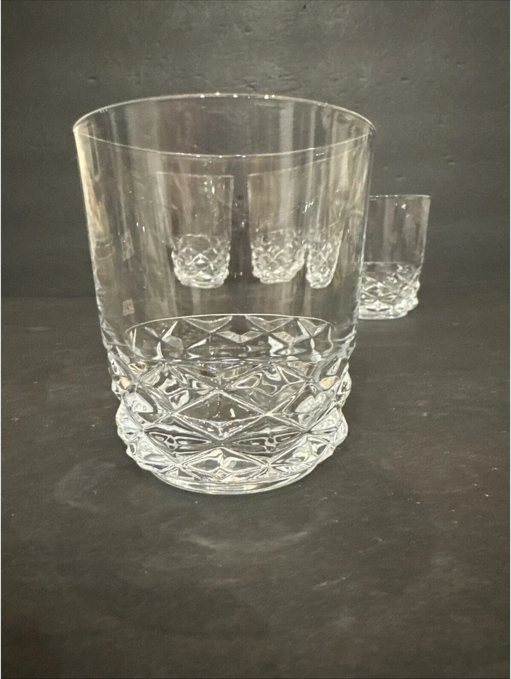 Cristal D'Arques (4) Durand Diamond 10 Oz Double Old Fashioned